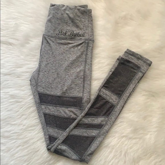 LAST CALL Gray Spandex with Glitter Mesh Accents - Picture 3 of 8